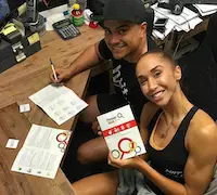 Chontel Duncan with Pinnertest