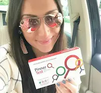 Lauren Ashley with Pinnertest