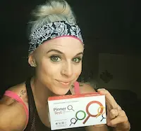 Lauren Rodgers with Pinnertest