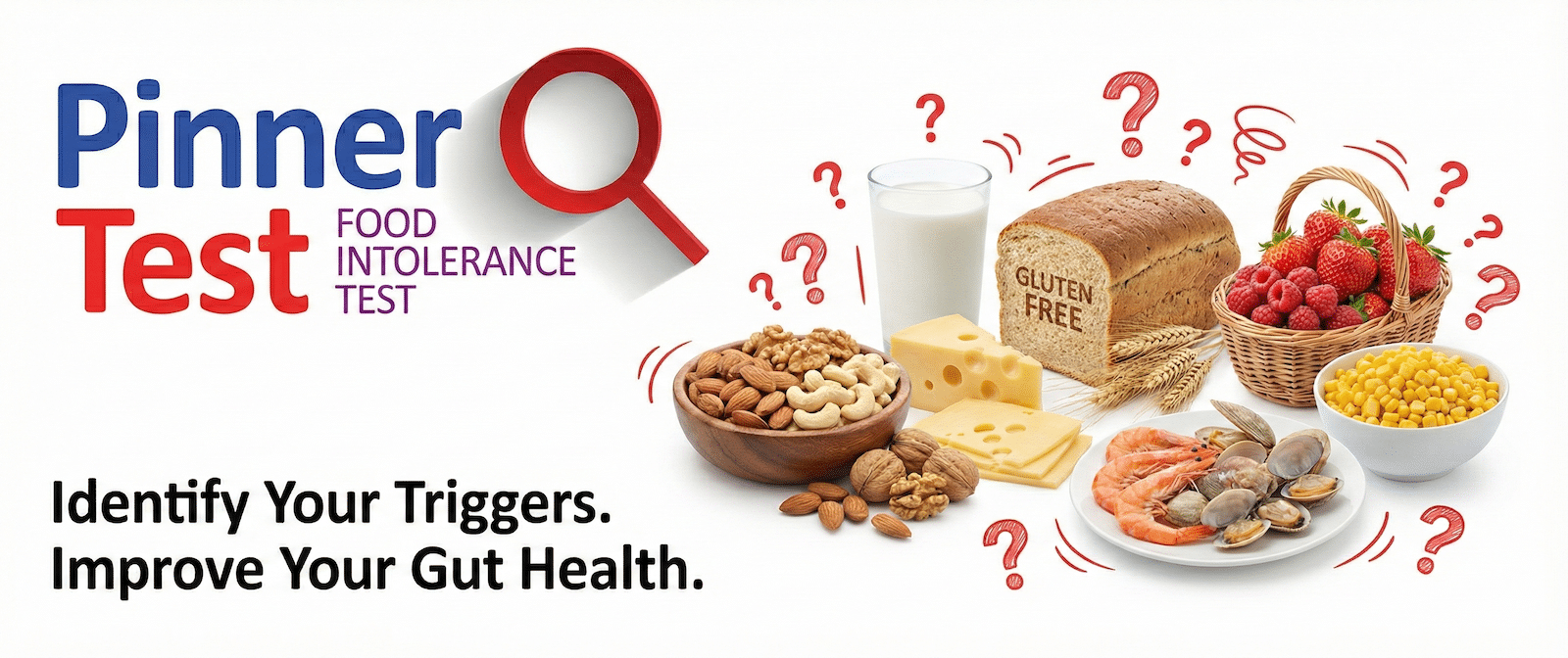 Food sensitivity symptoms illustration