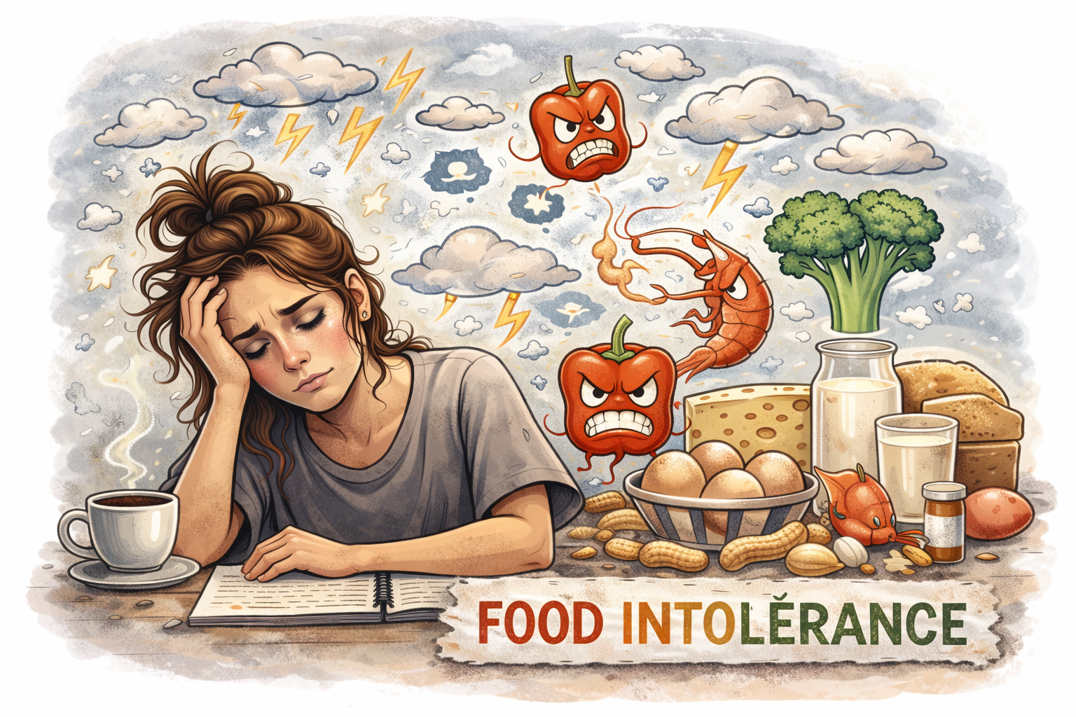 Brain fog and difficulty concentrating